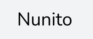 Nunito font